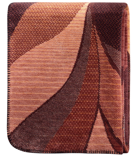 Biederlack Wohn- und Kuscheldecke 'Autumn Ember' 150 x 200 cm Rot